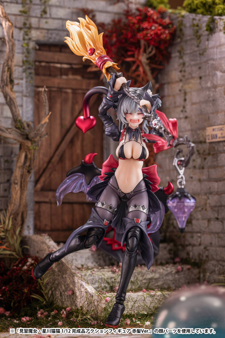 見習魔女・星川猫猫 完成品アクションフィギュア 黒髪Ver. 1/12スケール