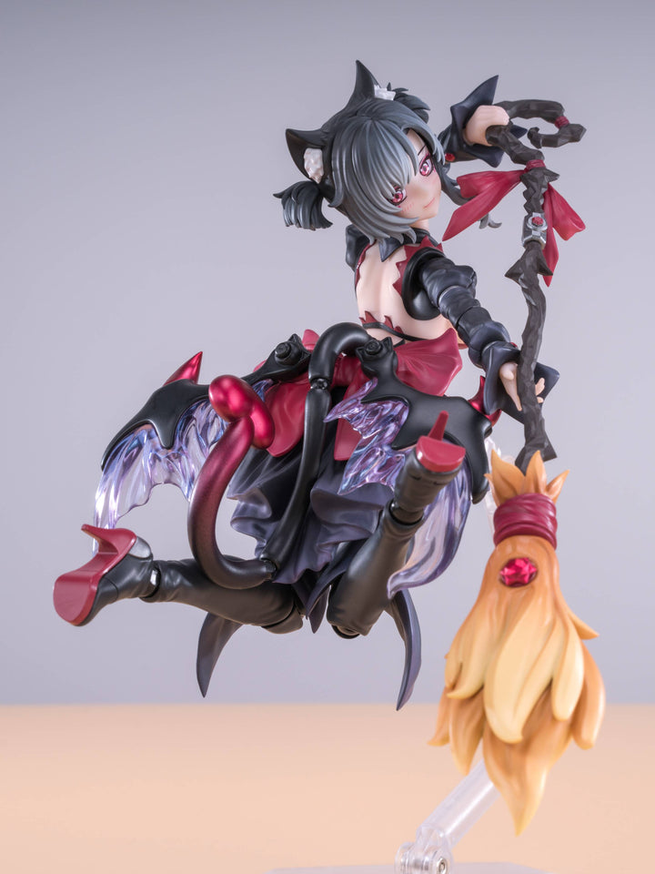 見習魔女・星川猫猫 完成品アクションフィギュア 黒髪Ver. 1/12スケール