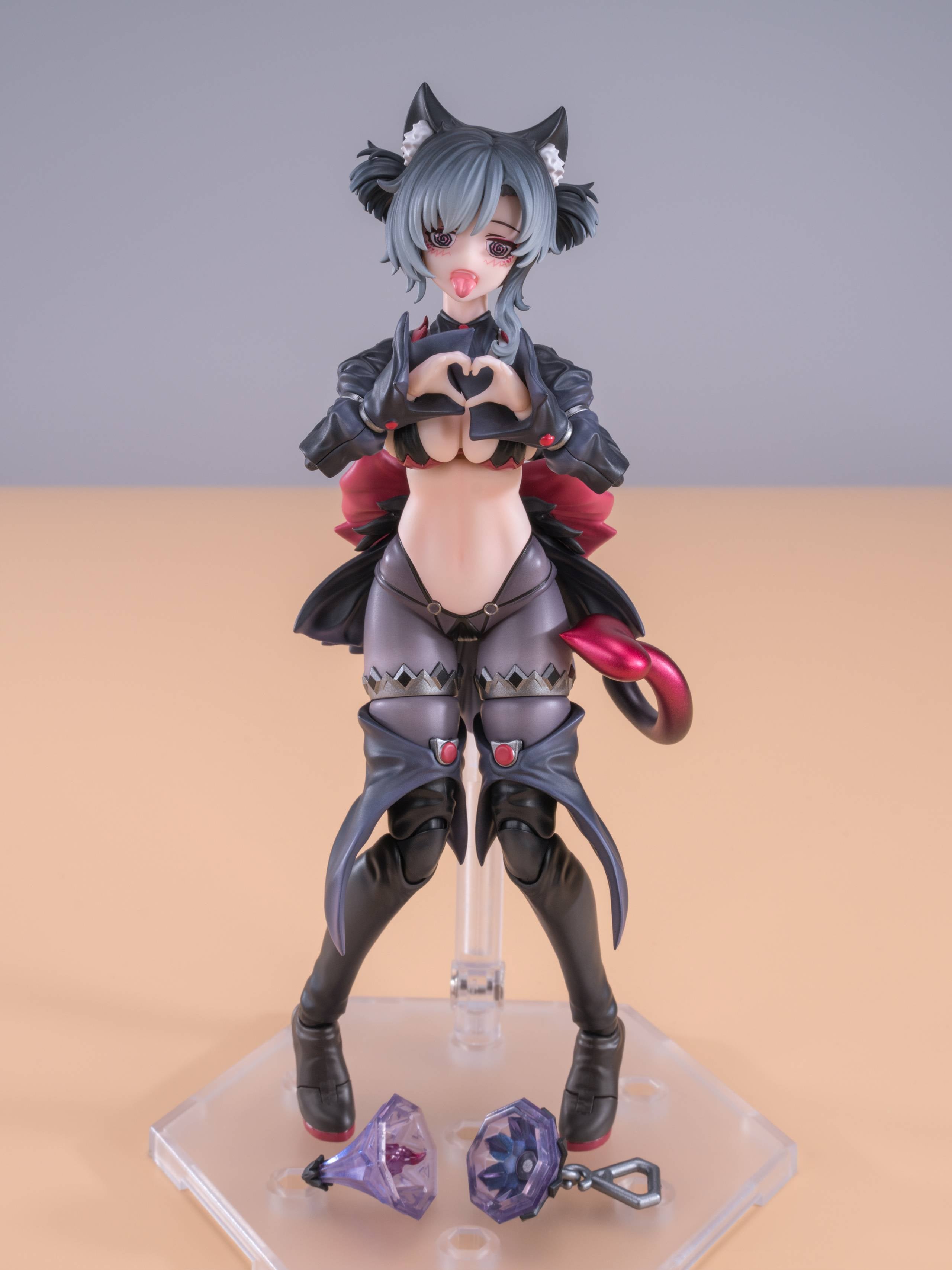 見習魔女・星川猫猫 完成品アクションフィギュア 黒髪Ver. 1/12