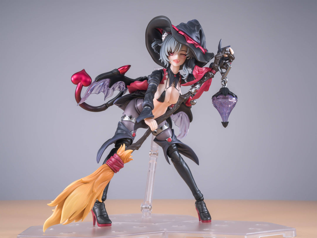 見習魔女・星川猫猫 完成品アクションフィギュア 黒髪Ver. 1/12スケール