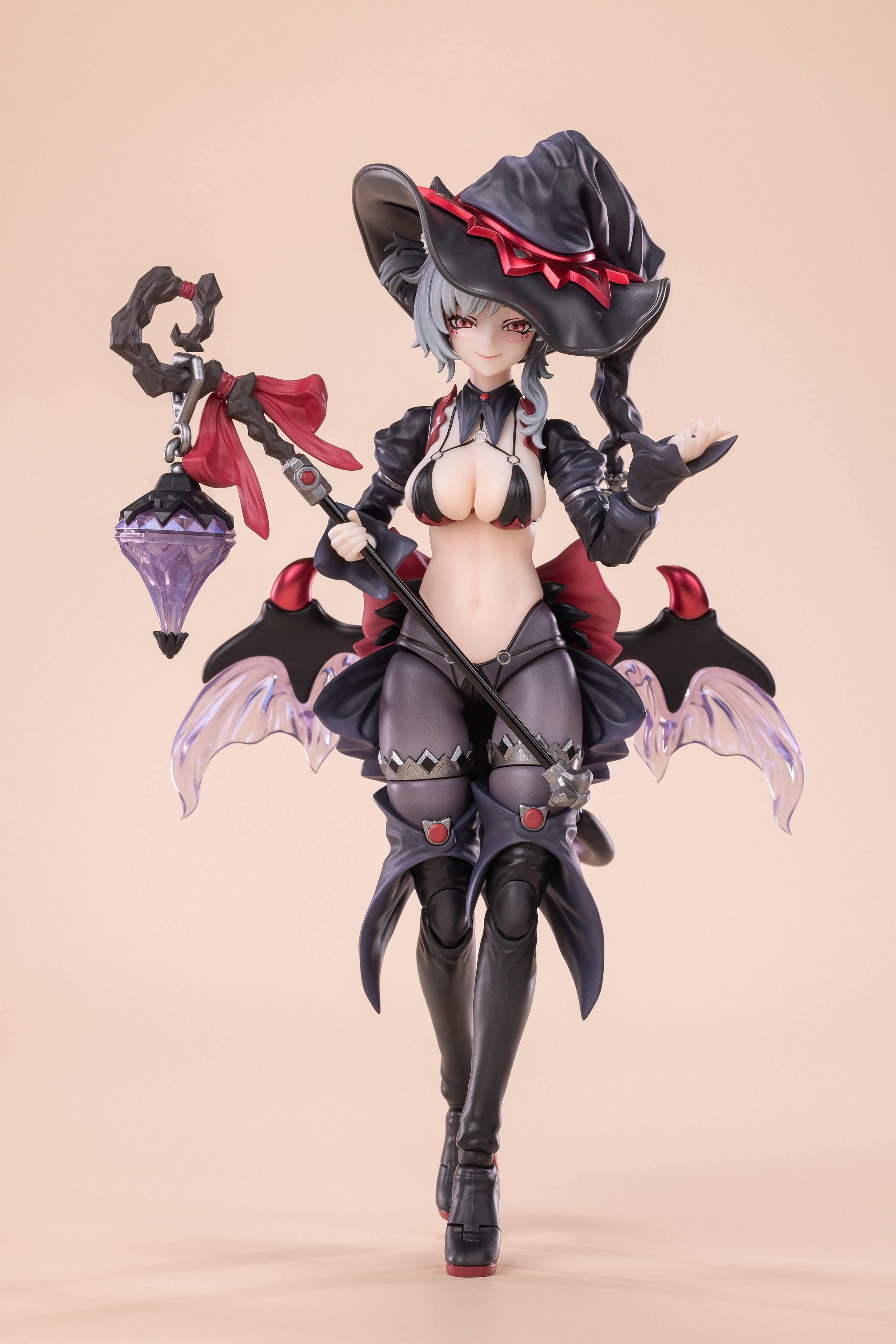 見習魔女・星川猫猫 完成品アクションフィギュア 黒髪Ver. 1/12