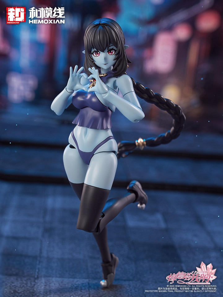 メドタの残響 キョンシー・玖蓮 通常版 プラスチックキット(二次生産版) 1/10スケール