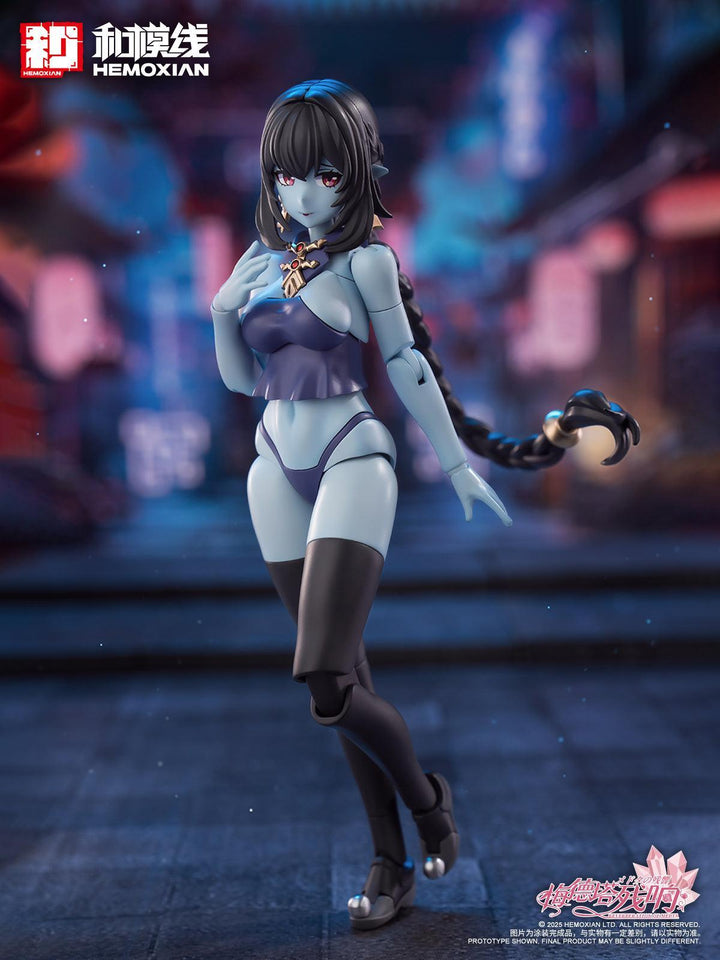 メドタの残響 キョンシー・玖蓮 通常版 プラスチックキット(二次生産版) 1/10スケール