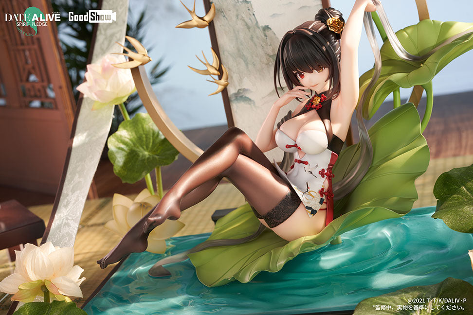【AZ蘇奈兒シリーズ】チャイナ風ワンピース 半袖 改良型チャイナドレス 可愛い デート 衣装 ブラック 黒色
