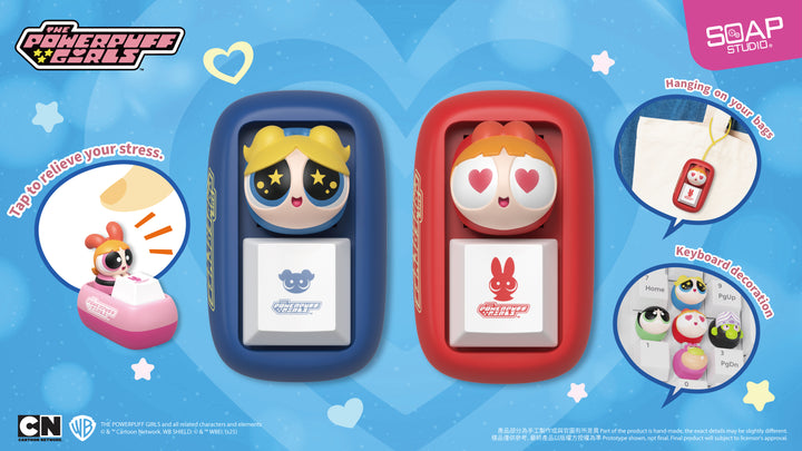 (単品販売)『パワーパフガールズ』キーキャップ
