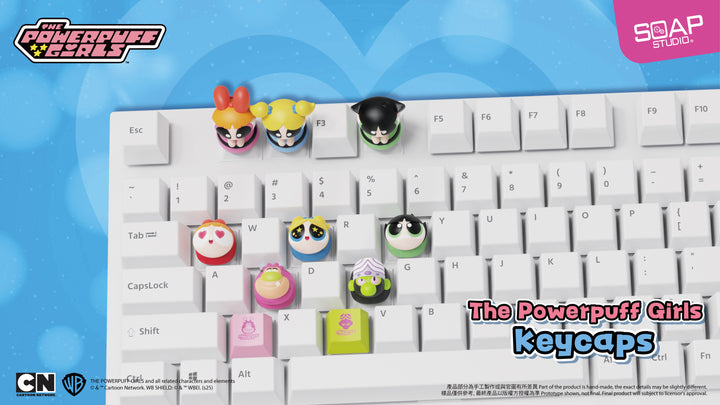 (単品販売)『パワーパフガールズ』キーキャップ
