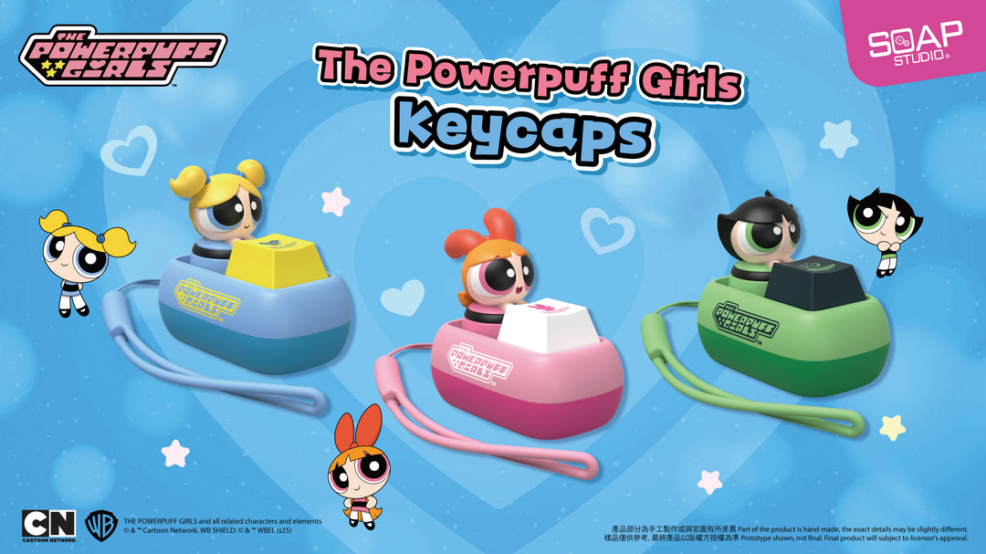 (単品販売)『パワーパフガールズ』キーキャップ
