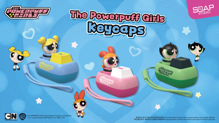 (単品販売)『パワーパフガールズ』キーキャップ