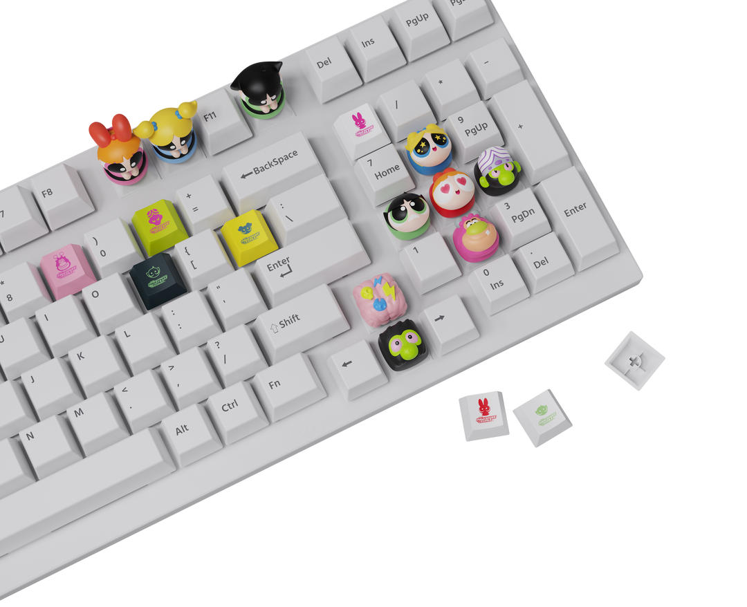 (単品販売)『パワーパフガールズ』キーキャップ