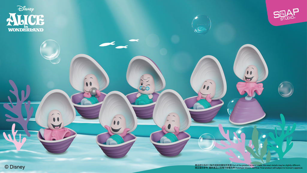 ディズニー ベビーオイスターズ ラバーコースター 2点セット　アリス ディズニー ベビーオイスターズ ラバーコースター 2点セット アリス