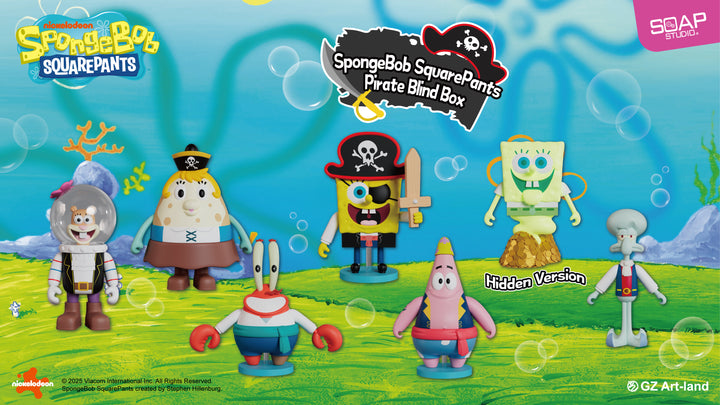 (単品販売)『スポンジ・ボブ』パイレーツ ブラインドボックス