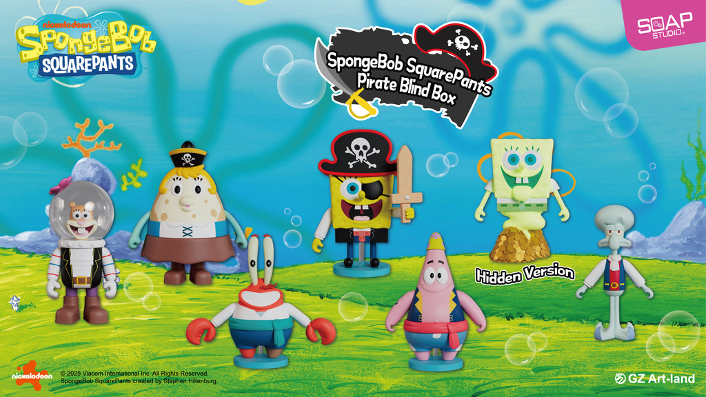 単品販売)『スポンジ・ボブ』パイレーツ ブラインドボックス – SOOTANG