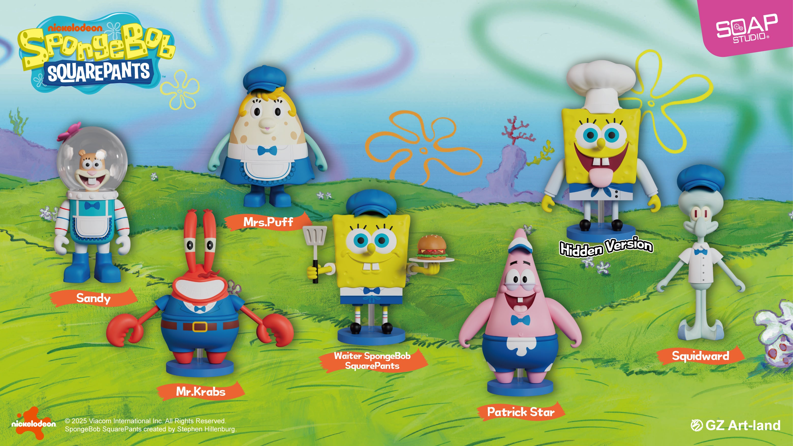 単品販売)『スポンジ・ボブ』カニカーニ レストラン ブラインド