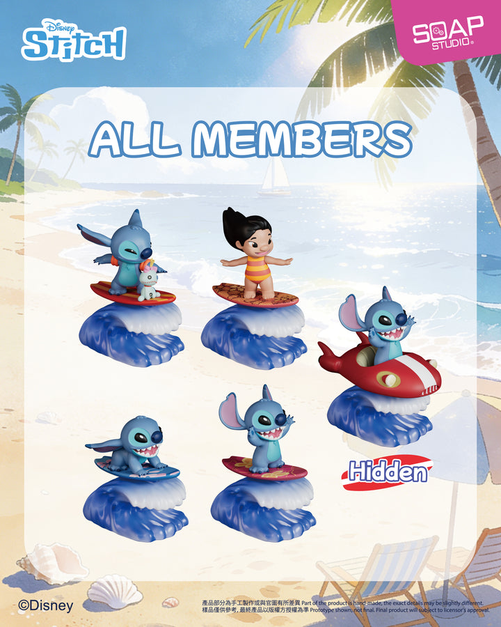 (単品販売)『リロ＆スティッチ』 サーフィン ブラインドボックス