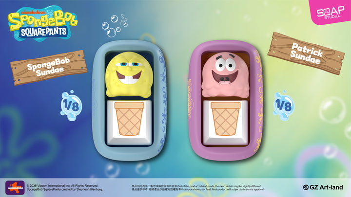 (単品販売)『スポンジ・ボブ』 キーキャップ ブラインドボックス