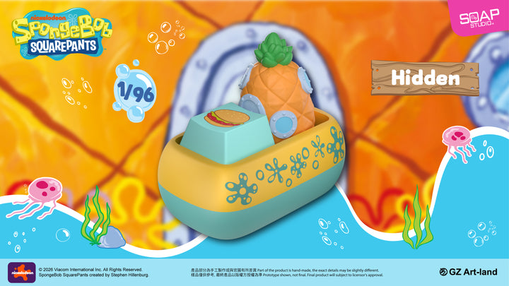 (単品販売)『スポンジ・ボブ』 キーキャップ ブラインドボックス