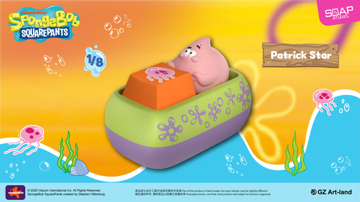 (単品販売)『スポンジ・ボブ』 キーキャップ ブラインドボックス