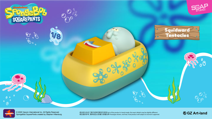 (単品販売)『スポンジ・ボブ』 キーキャップ ブラインドボックス