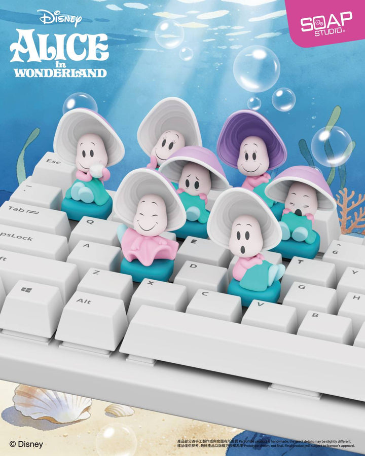 (単品販売)『アリス・イン・ワンダーランド』 オイスターベビー キーキャップ ブラインドボックス