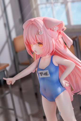 教室で着替えている夢桜を盗み見た結果、見つけられて「変態」って罵られた私 1/7スケール
