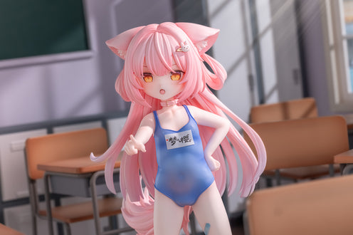 教室で着替えている夢桜を盗み見た結果、見つけられて「変態」って罵られた私 1/7スケール