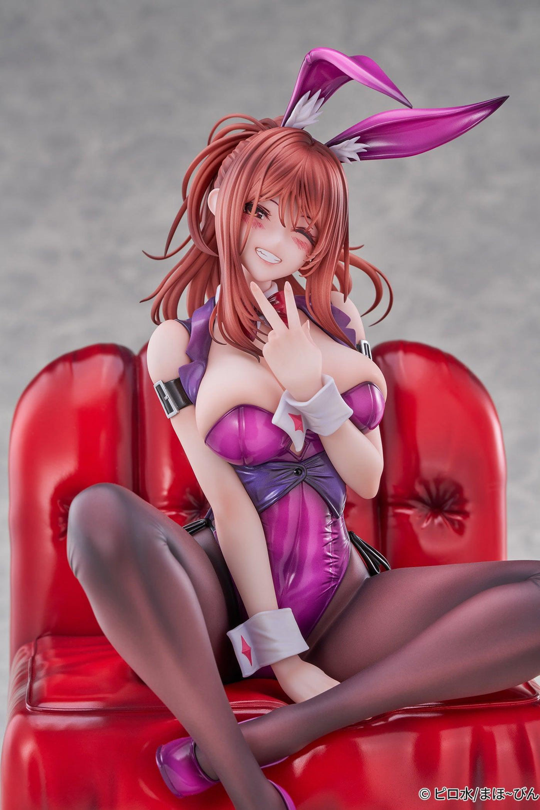 はにかみ彼女 冥加皐希 バニーガールVer. illustration by ピロ水 完成品フィギュア 1/6スケール