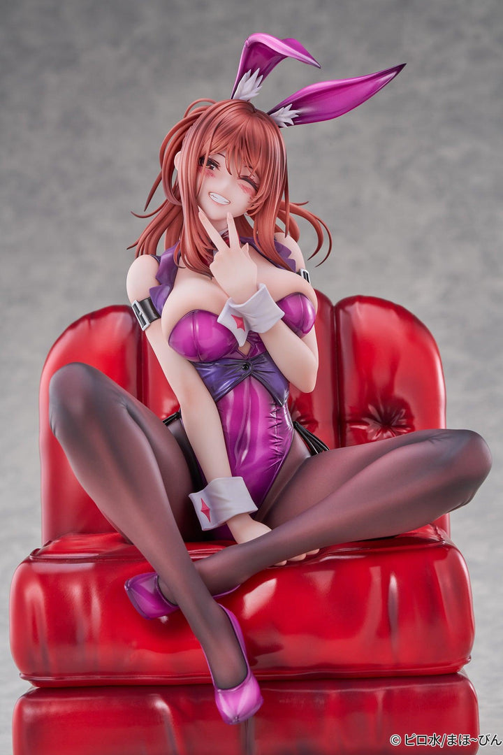 はにかみ彼女 冥加皐希 バニーガールVer. illustration by ピロ水 完成品フィギュア 1/6スケール