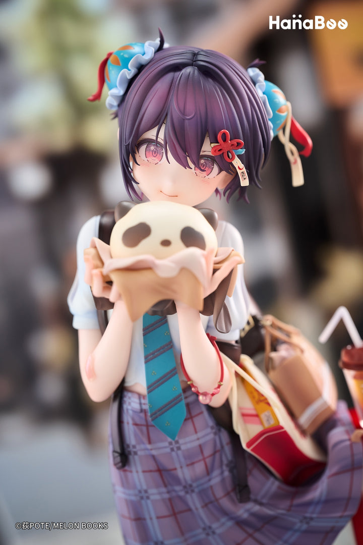 パンダ肉まんちゃん Illustrated by 荻pote 完成品フィギュア 1/6スケール