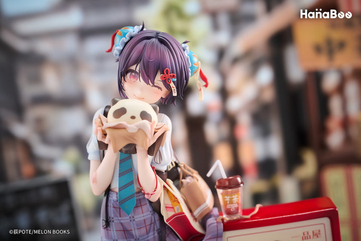 パンダ肉まんちゃん Illustrated by 荻pote 完成品フィギュア 1/6スケール