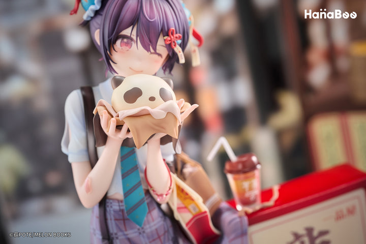 パンダ肉まんちゃん Illustrated by 荻pote 完成品フィギュア 1/6スケール