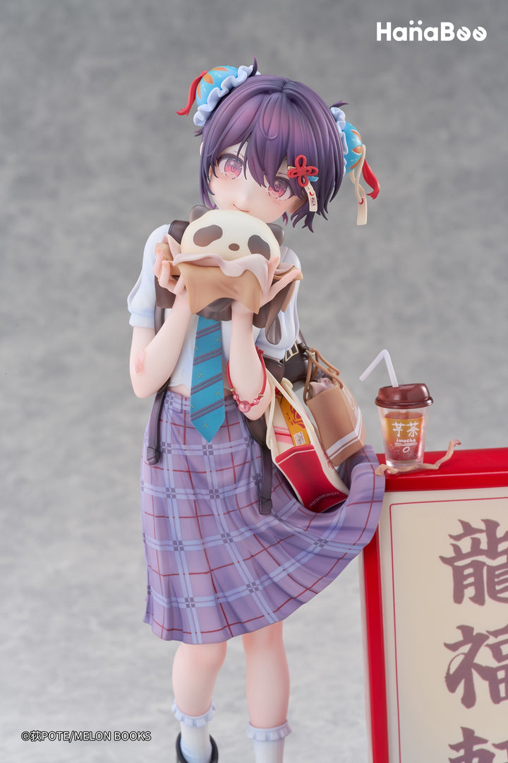 パンダ肉まんちゃん Illustrated by 荻pote 完成品フィギュア 1/6スケール