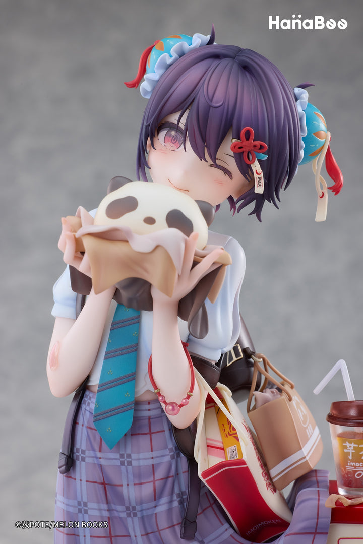 パンダ肉まんちゃん Illustrated by 荻pote 完成品フィギュア 1/6スケール