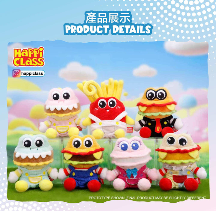 (単品販売)ハッピークラス ぬいぐるみマスコット ブラインドボックス 第1弾