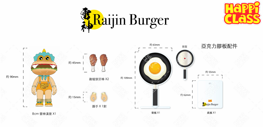 バーガー君 雷神バーガー
