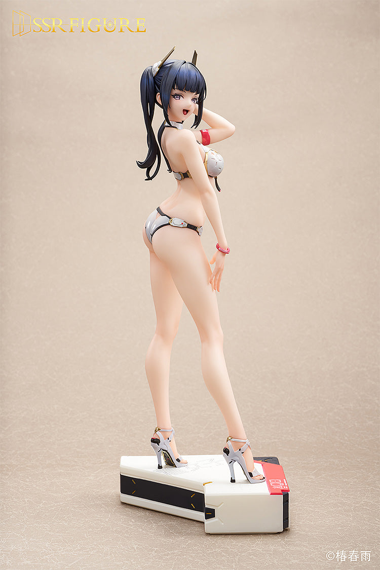 「硬式水着女子」 白羊 丸子 完成品フィギュア 1/6スケール