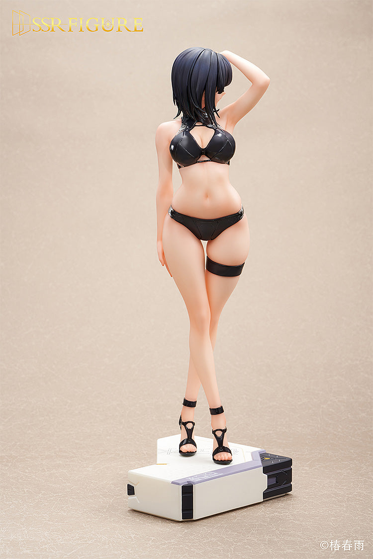 「硬式水着女子」 紺乃 青 完成品フィギュア 1/6スケール