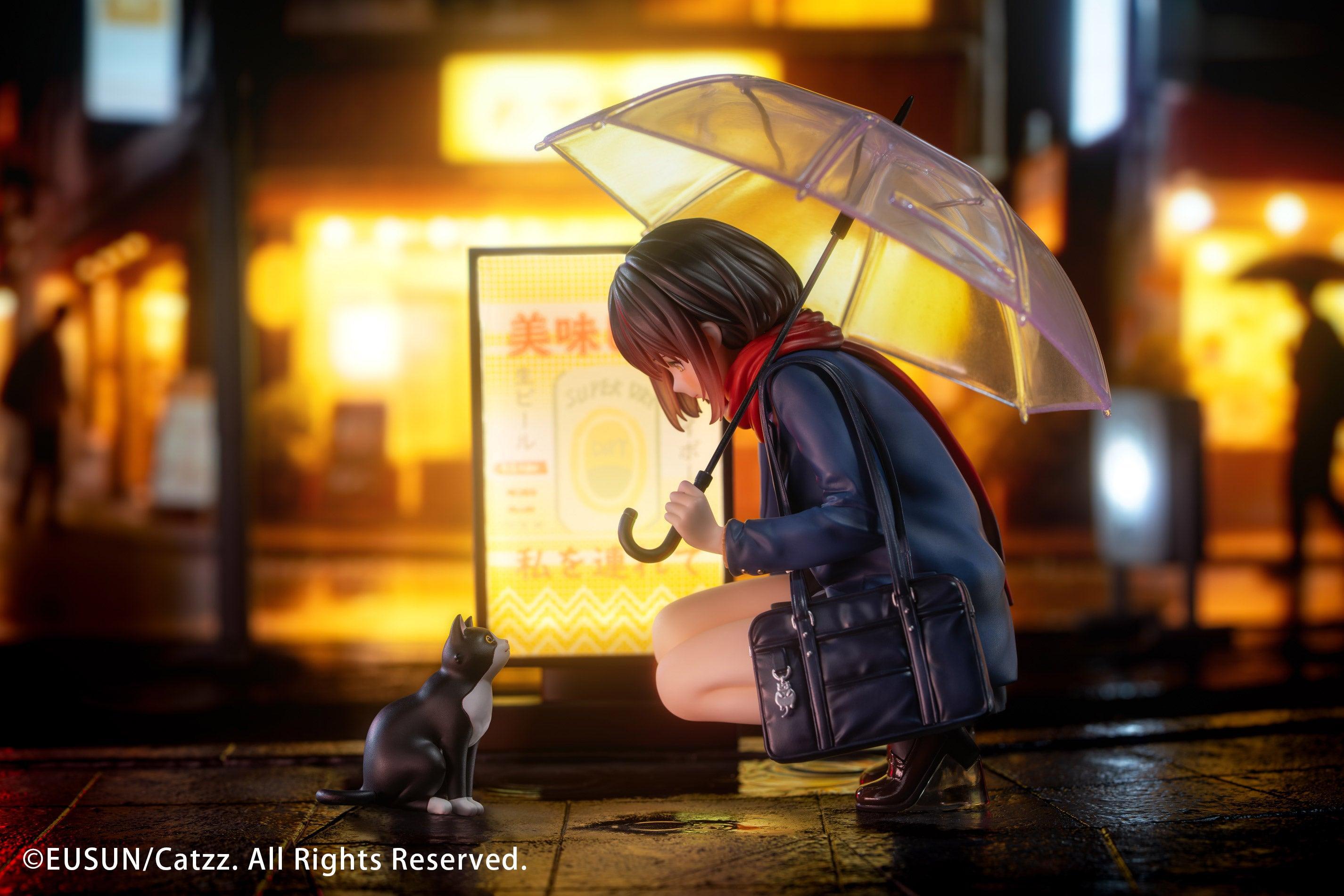 雨の日のねこ様 雨の日」——出会い Illustrated by Catzz 1/7スケール – SOOTANG HOBBY