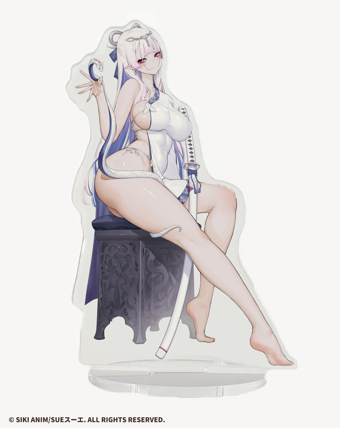 青白蛇のイロ 完成品フィギュア 豪華版 1/7スケール
