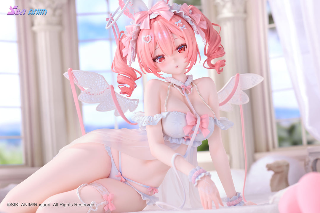 白うさぎRosu 天使ver. Illustrated by Rosuuri 完成品フィギュア 特典版 1/4スケール