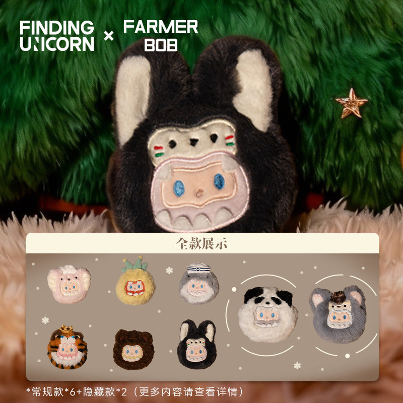 (単品販売)FARMER BOB ふわもこコインケース第2弾 ブラインドボックス