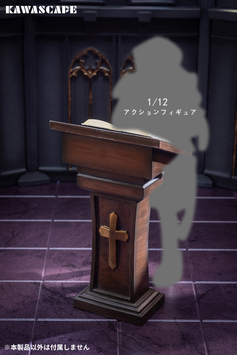 教会シチュエーション ジオラマ小物セット 1/12スケール