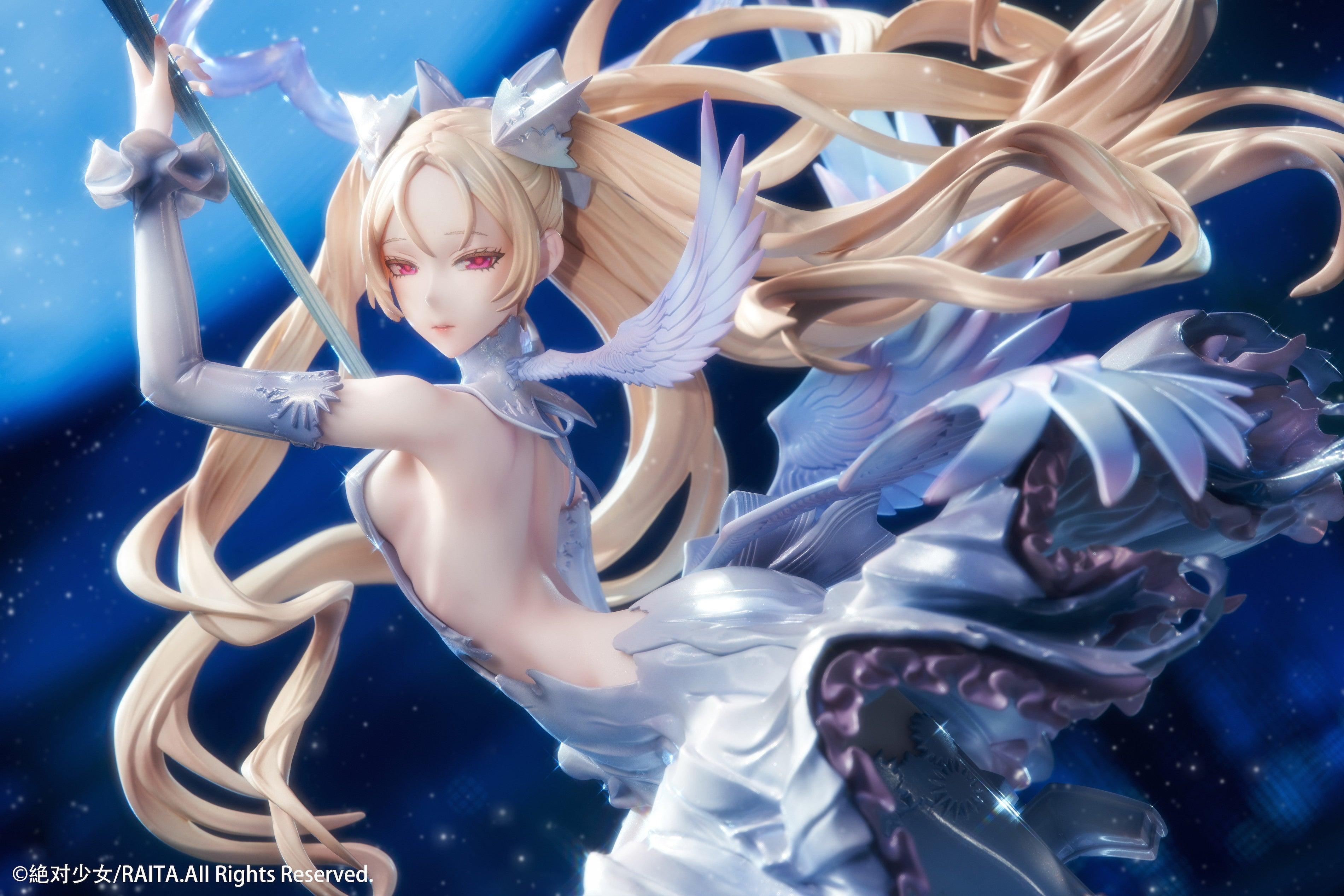 白鷺琴音様フィギュア専用 絶対純白魔法少女 佐々木琴音 完成品フィギュア 1/7スケール – SOOTANG