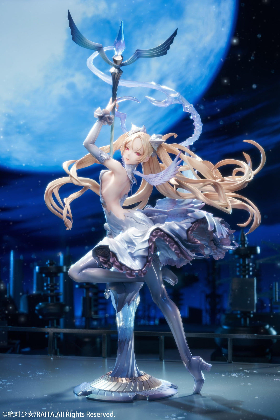 絶対純白魔法少女 佐々木琴音 完成品フィギュア 1/7スケール