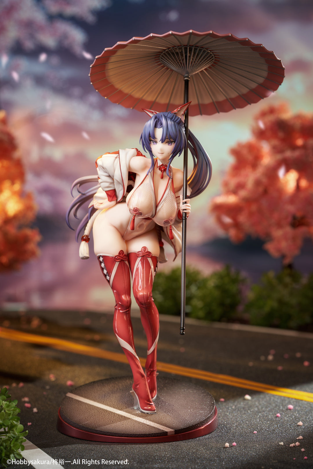 巫女少女 MIKOレースクイーンVer. 完成品フィギュア 豪華版 1/7スケール