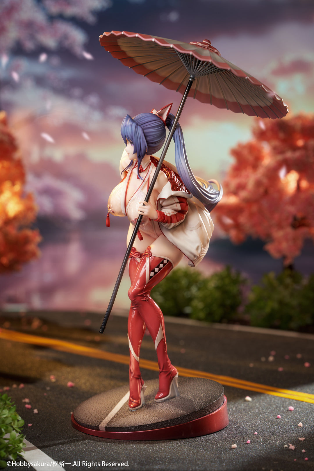 巫女少女 MIKOレースクイーンVer. 完成品フィギュア 豪華版 1/7スケール