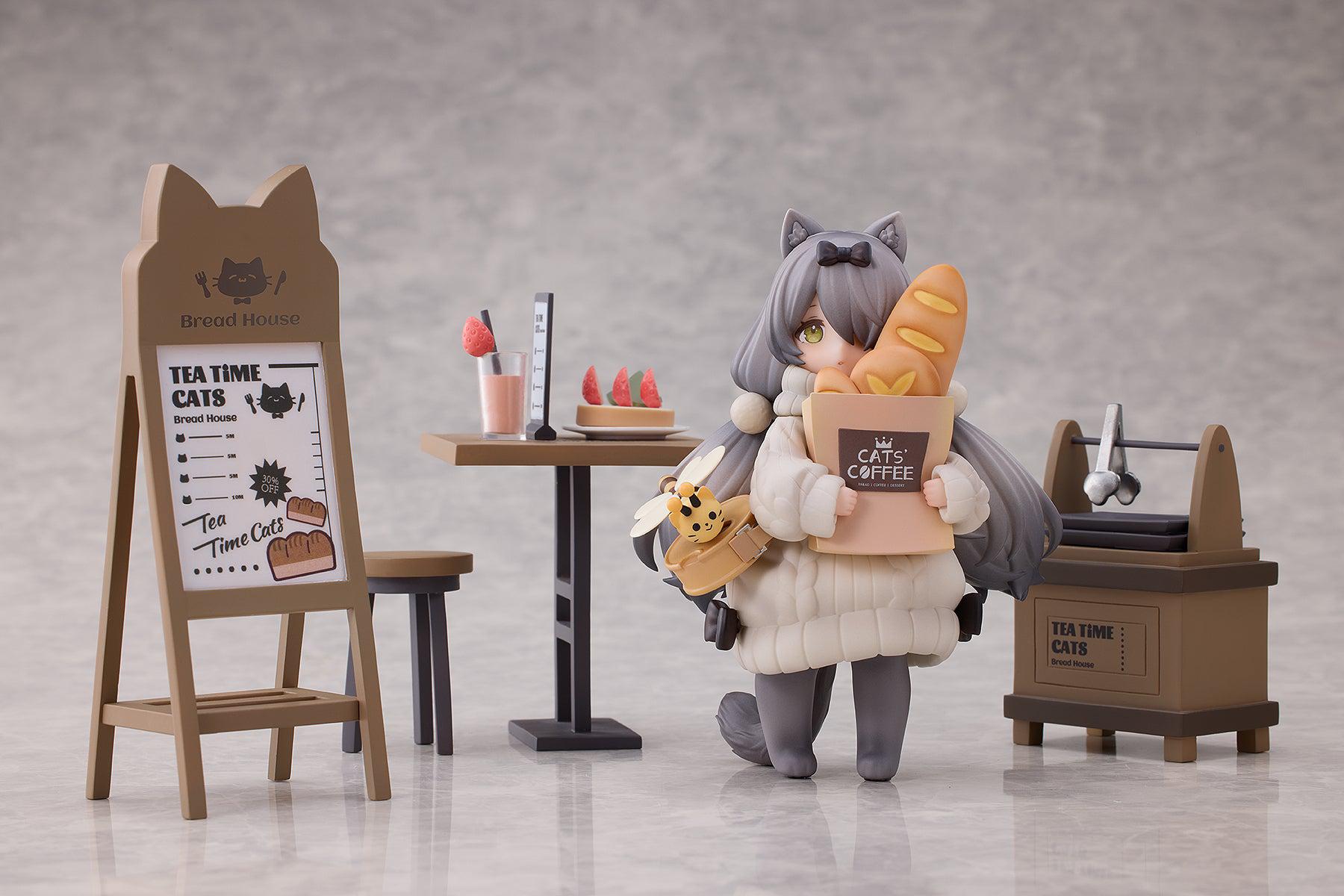 ティータイムキャッツ フィギュア 茶缶と合わさった姿がかわいい！オリジナルデフォルメフィギュア
