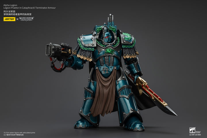 アルファレギオン カタフラクトゥス型ターミネーターアーマー装備プラエトール 1/18スケール