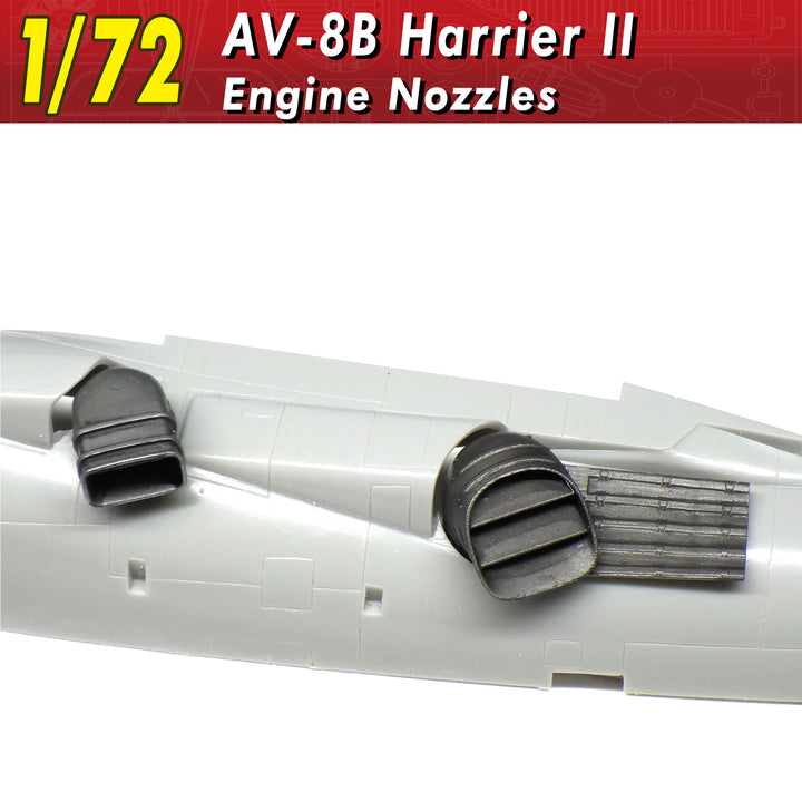 1/72 AV-8Bハリアー2 エンジンノズル