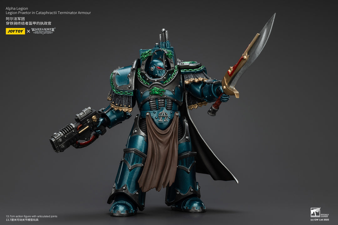アルファレギオン カタフラクトゥス型ターミネーターアーマー装備プラエトール 1/18スケール
