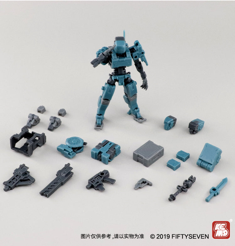 NUMBER 57 アーマードパペット バトルタイプ 5 戦闘伍型 1/24スケール